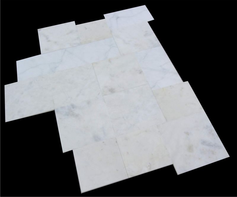 Afyon Beyaz Mermer Basamak Cilalı 900 tl/mtül - Görsel 3