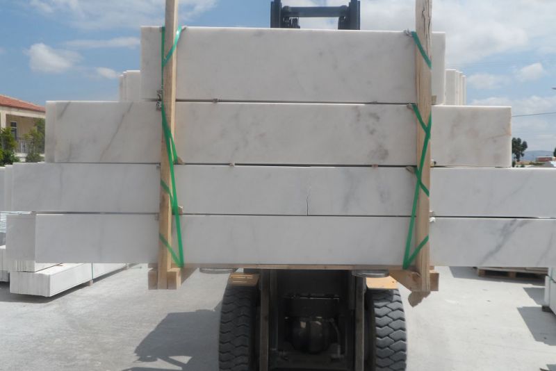 Şeker Afyon Beyaz Denizlik Mermer Cilalı m2 1100 TL /M2 - Görsel 9