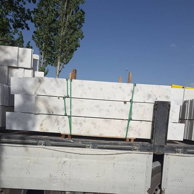 Şeker Afyon Beyaz Denizlik Mermer Cilalı m2 1100 TL /M2 - Görsel 5